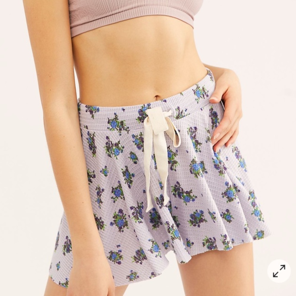 Free People one of the girls printed shorties